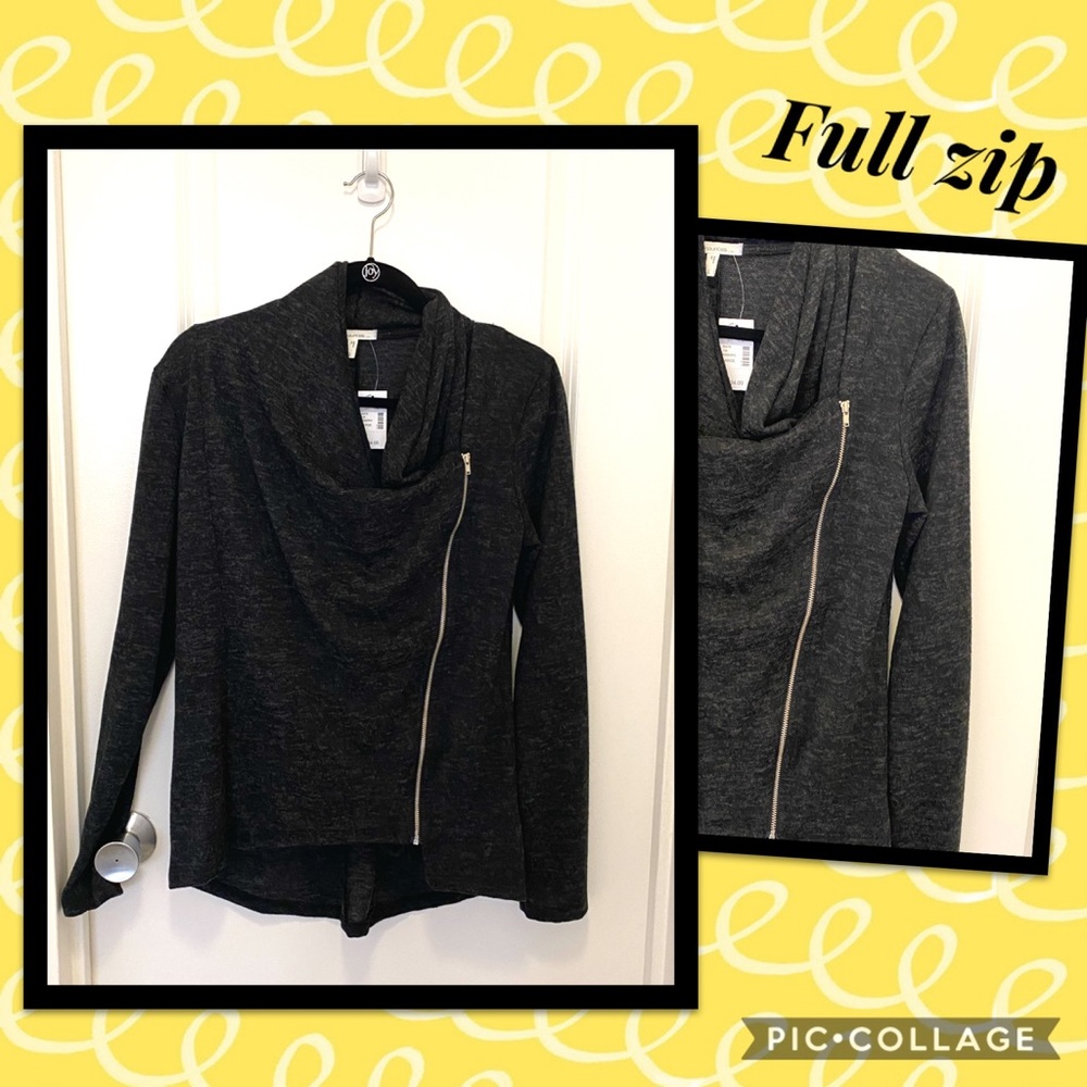 Maurice's Zip-Up Sweatshirt (Size L)